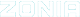 Zonia white logo